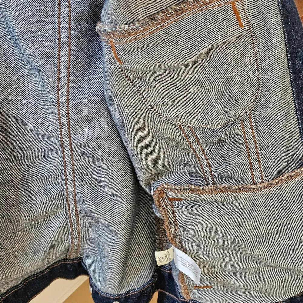 Old Navy Women's Denim/Jean Jacket, Sz Large - Picture 7 of 12